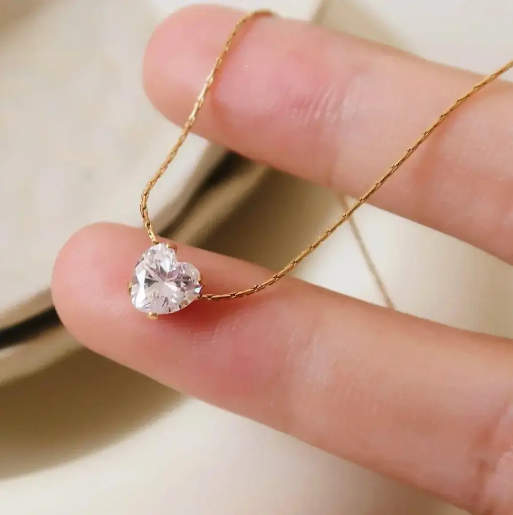 Sparkling Heart Pendant