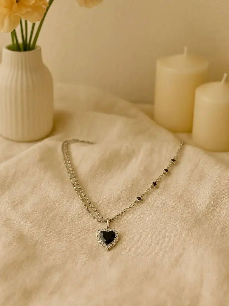 Black Heart Pendant