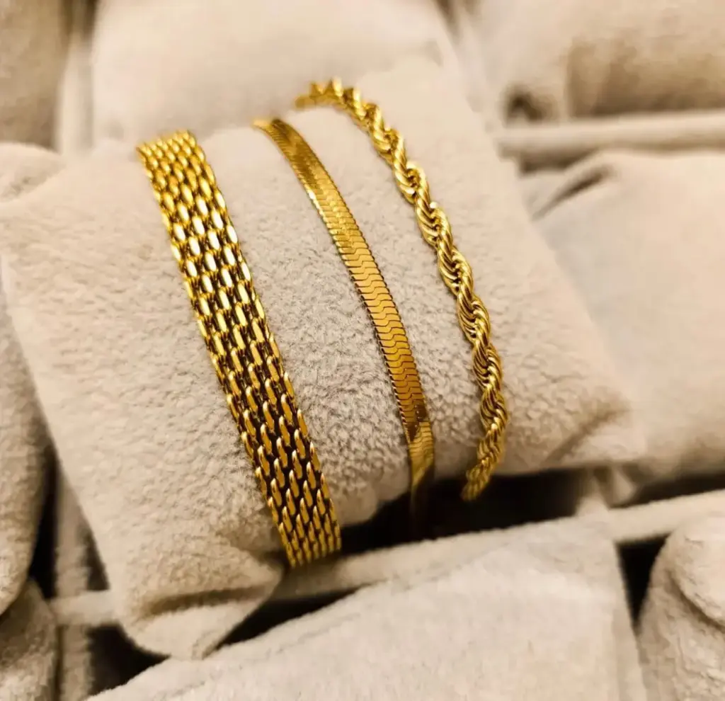 Golden Luxe Bracelet Set
