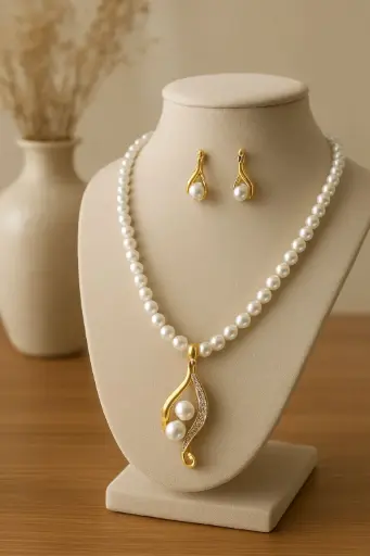 Golden - Grace Pearl Set